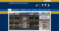 Desktop Screenshot of garwoodschools.org