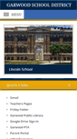 Mobile Screenshot of garwoodschools.org